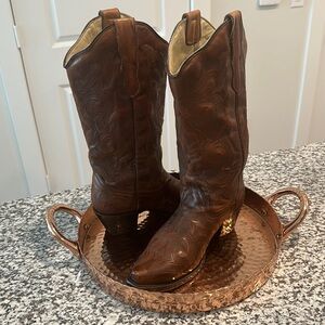 Corral Brand Brown Cowgirl Boots